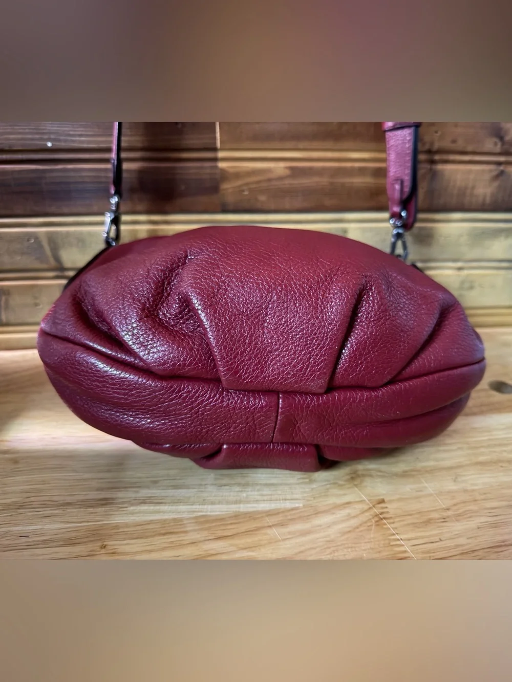 Marc by Marc Jacobs New Q Mini Natasha Red Leather Crossbody